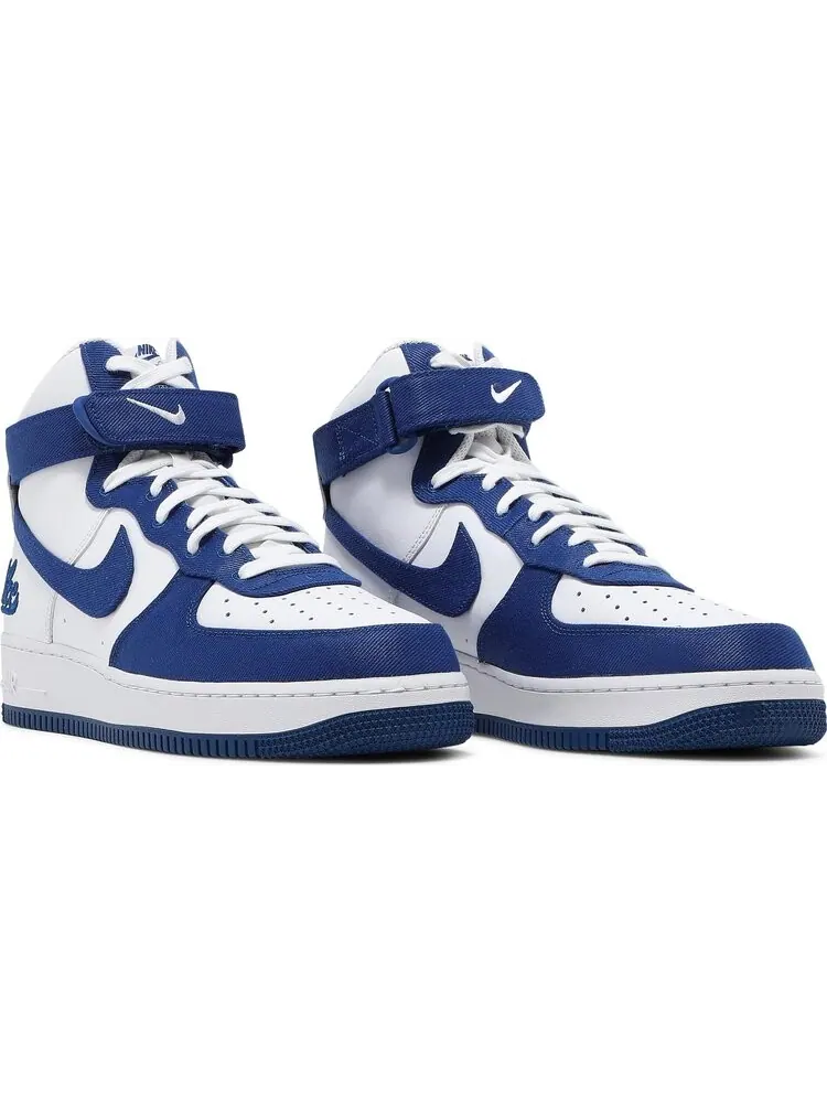 Кроссовки Nike Air Force 1 High '07 LV8 EMB 'Dodgers' — изображение 8 из 8, белый