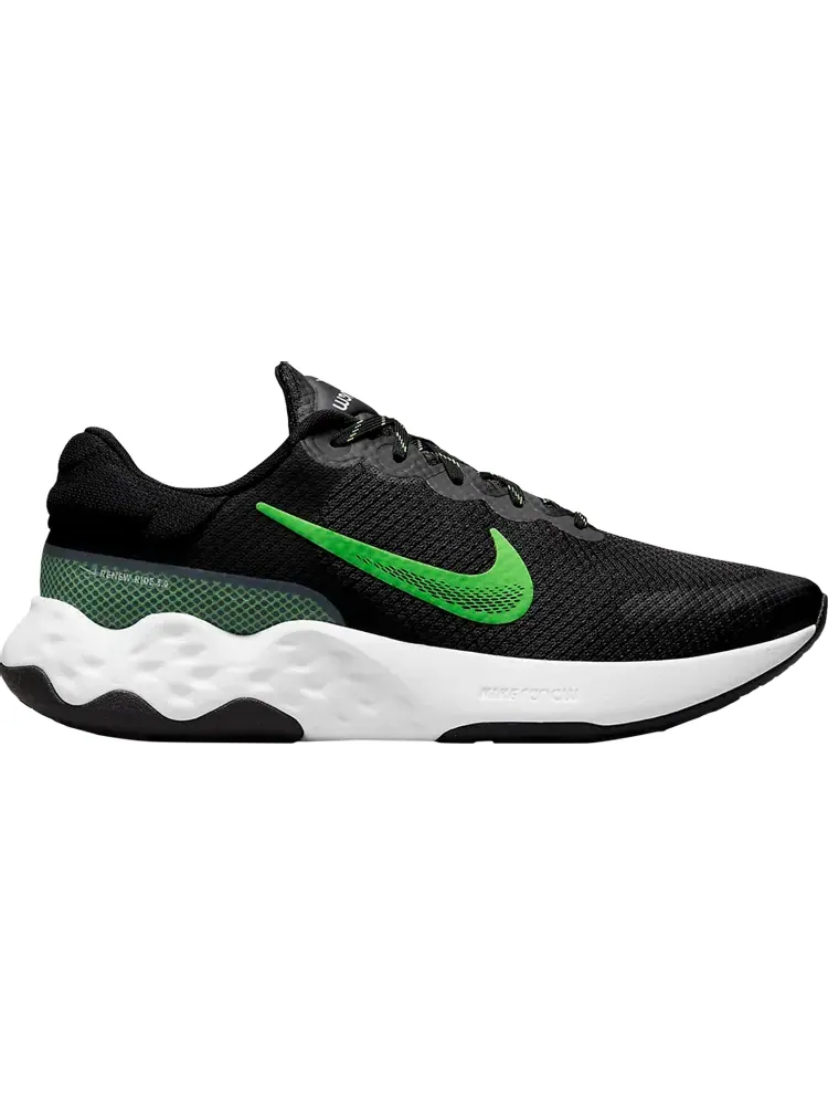 Кроссовки Nike Renew Ride 3 'Black Green Strike' — изображение 1 из 1, черный