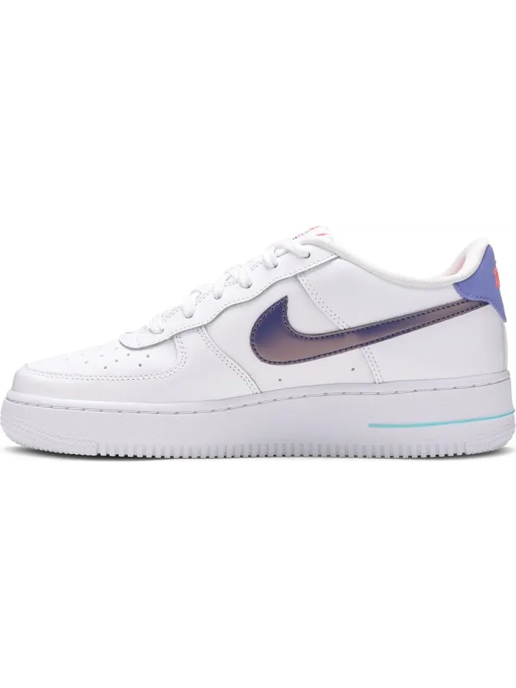 Кроссовки Nike Air Force 1 LV8 1 GS 'White Dark Purple Dust' — изображение 3 из 8, белый