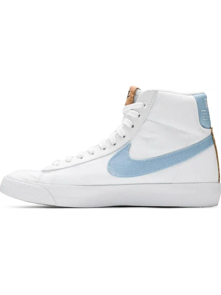 Кроссовки Nike Blazer Mid '77 SE GS 'Indigo' — изображение 3 из 8, белый