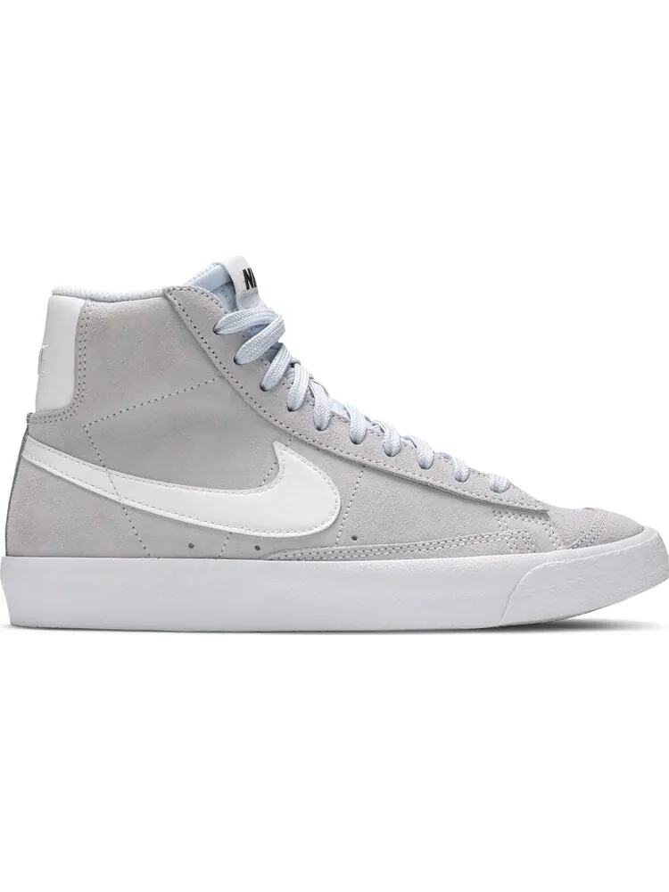 Кроссовки Nike Blazer Mid '77 Suede GS 'Football Grey' — изображение 1 из 8, серый
