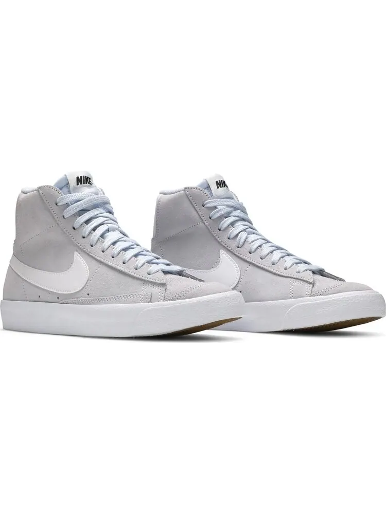 Кроссовки Nike Blazer Mid '77 Suede GS 'Football Grey' — изображение 8 из 8, серый