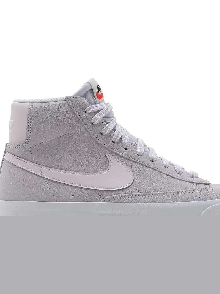 Кроссовки Nike Blazer Mid '77 Suede GS 'Light Violet' — изображение 2 из 8, фиолетовый