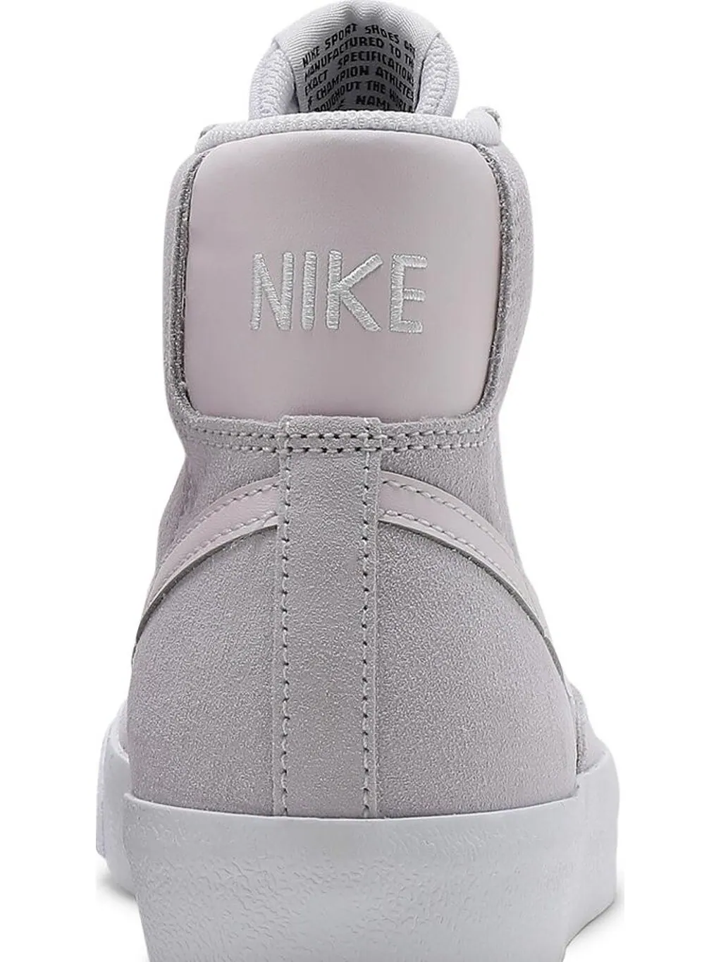 Кроссовки Nike Blazer Mid '77 Suede GS 'Light Violet' — изображение 7 из 8, фиолетовый