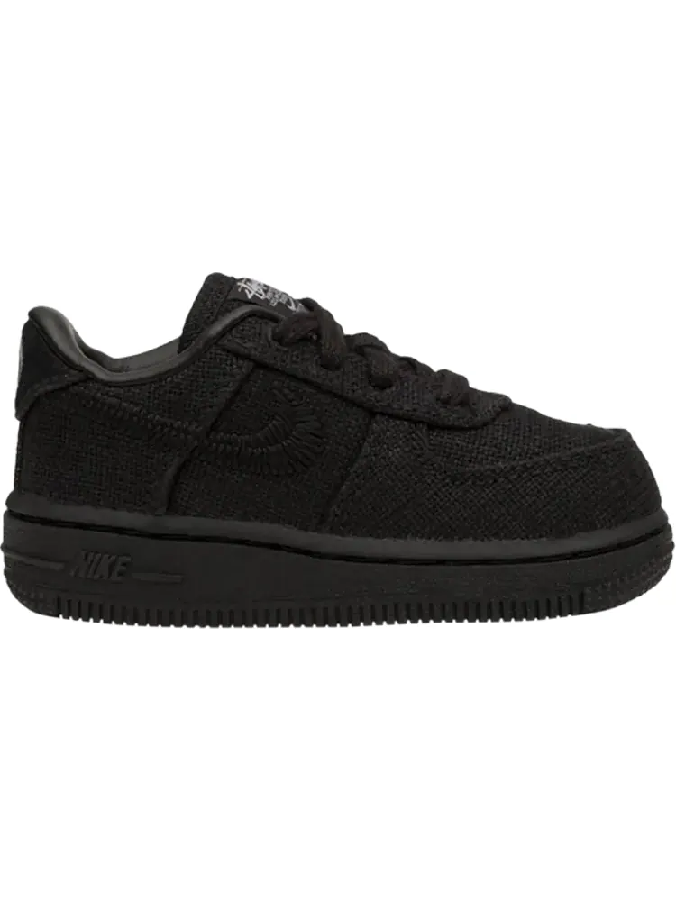 Кроссовки Nike Stussy x Air Force 1 Low TD 'Black' — изображение 1 из 1, черный