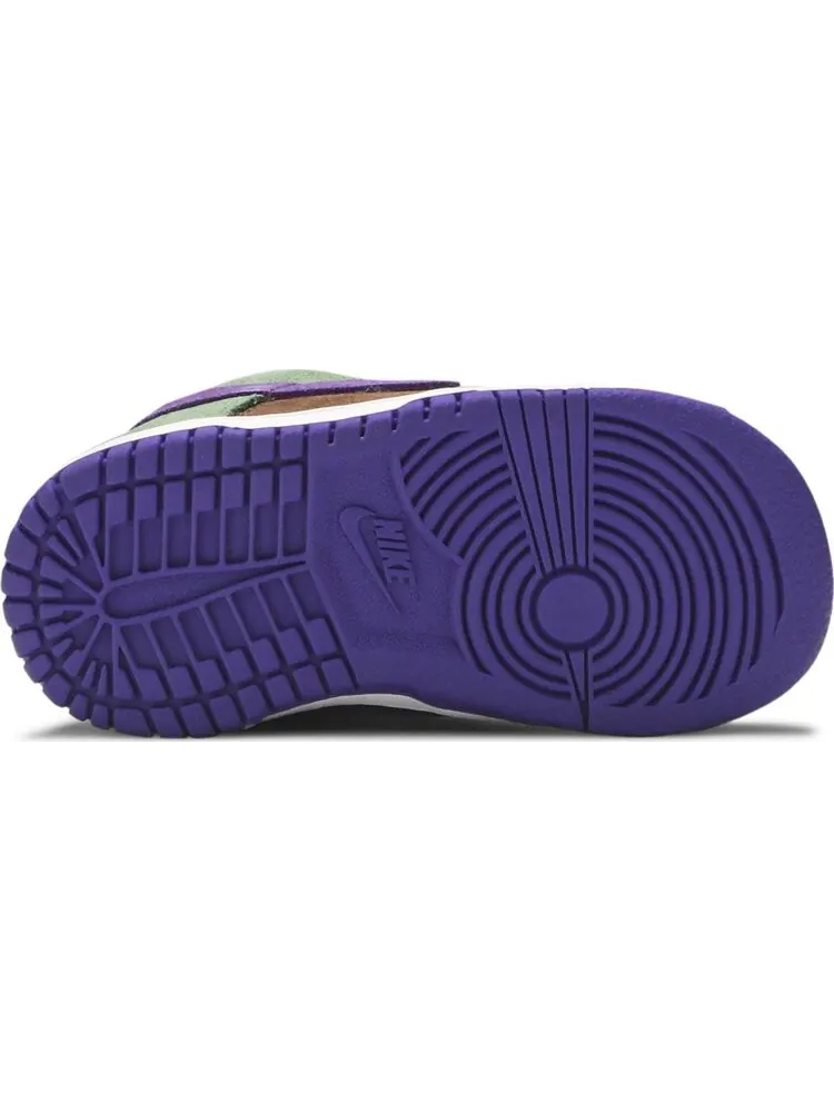 Кроссовки Nike Dunk Low SP TD 'Veneer' — изображение 4 из 8, зеленый
