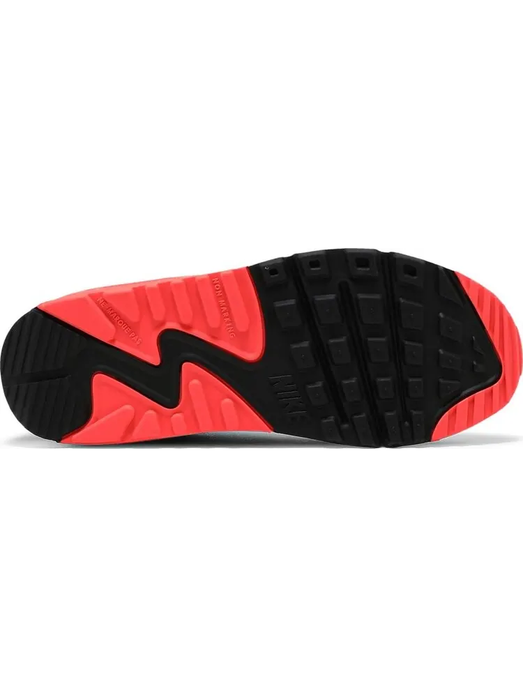 Кроссовки Nike Air Max 90 GS 'Infrared' 2020 — изображение 4 из 8, красный