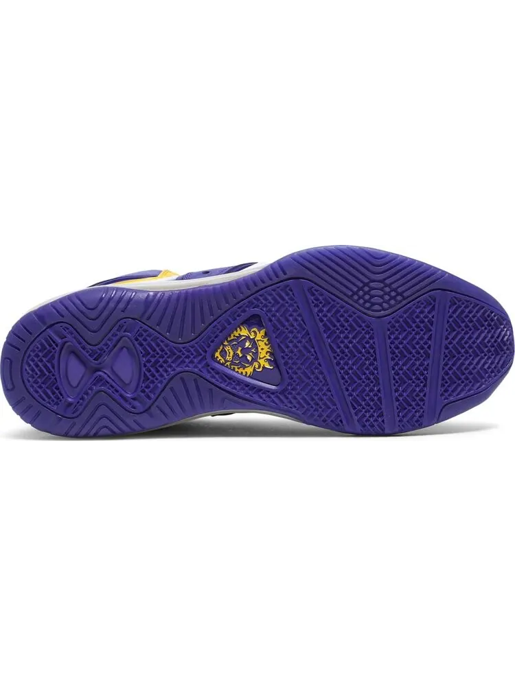 Кроссовки Nike LeBron 8 'Lakers' — изображение 4 из 8, фиолетовый