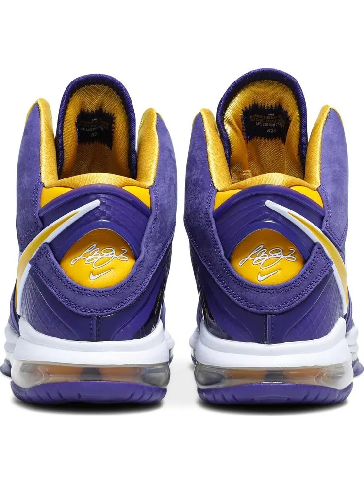 Кроссовки Nike LeBron 8 'Lakers' — изображение 6 из 8, фиолетовый