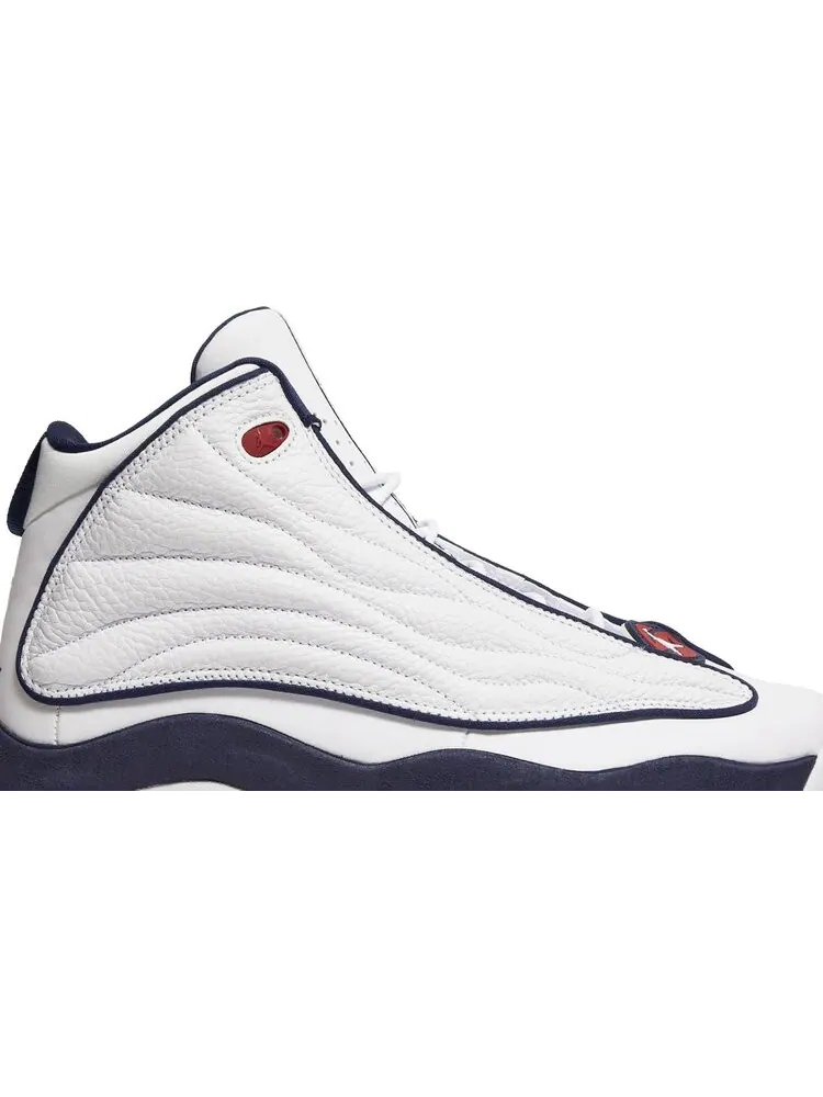 Кроссовки Jordan Pro Strong White Midnight Navy — изображение 2 из 8, белый