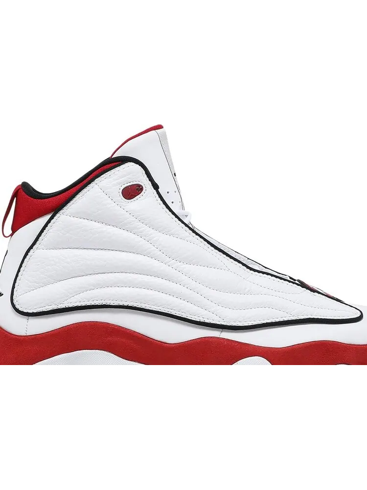 Кроссовки Jordan Pro Strong White Gym Red — изображение 2 из 8, белый