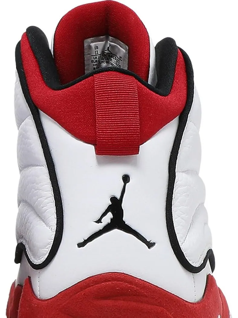 Кроссовки Jordan Pro Strong White Gym Red — изображение 7 из 8, белый