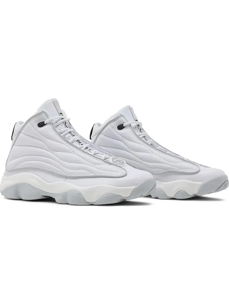 Кроссовки Jordan Pro Strong White Metallic Platinum — изображение 8 из 8, белый