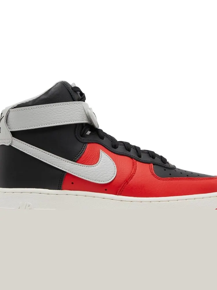 Кроссовки Nike NBA x Air Force 1 High '07 LV8 '75th Anniversary - Trail Blazers' — изображение 2 из 8, красный