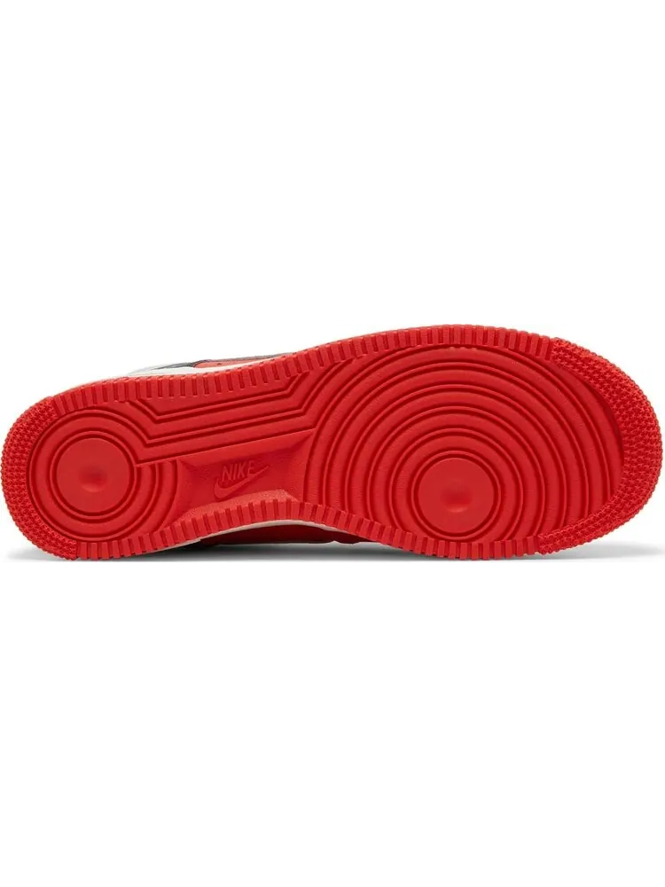 Кроссовки Nike NBA x Air Force 1 High '07 LV8 '75th Anniversary - Trail Blazers' — изображение 4 из 8, красный
