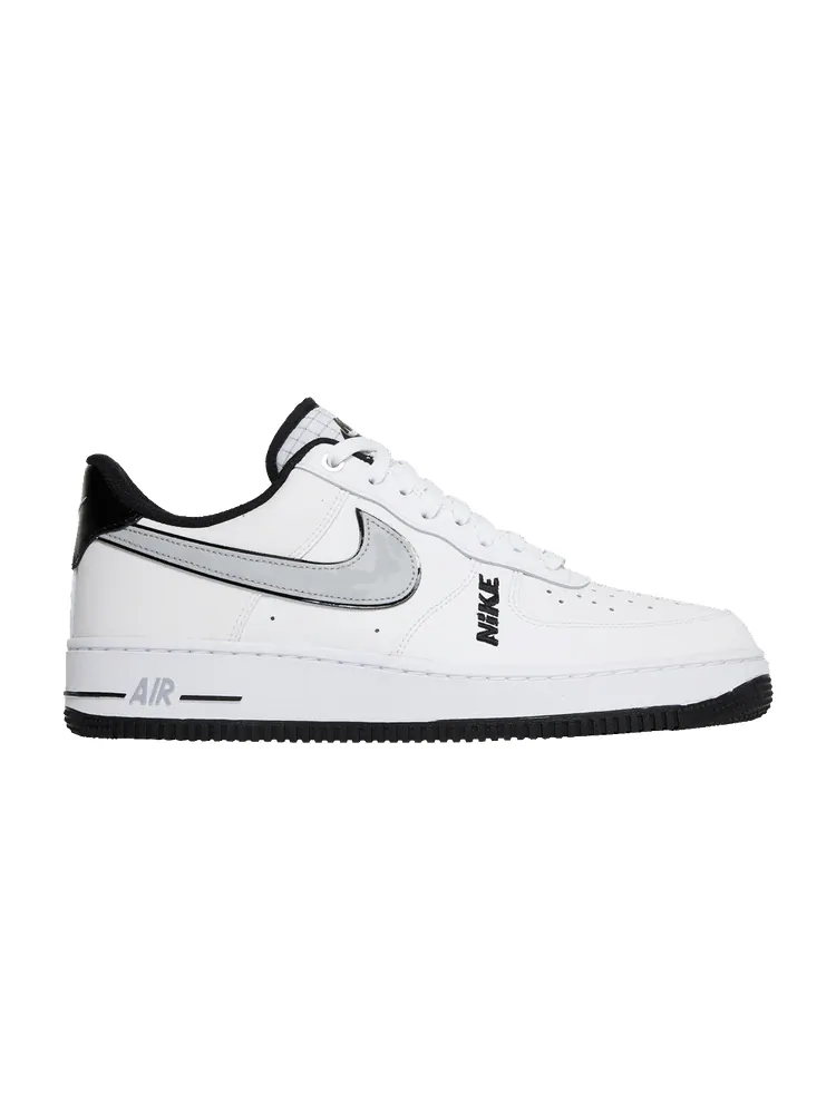Кроссовки Nike Air Force 1 '07 LV8 'White Wolf Grey' — изображение 1 из 9, белый/белый/черный/серый