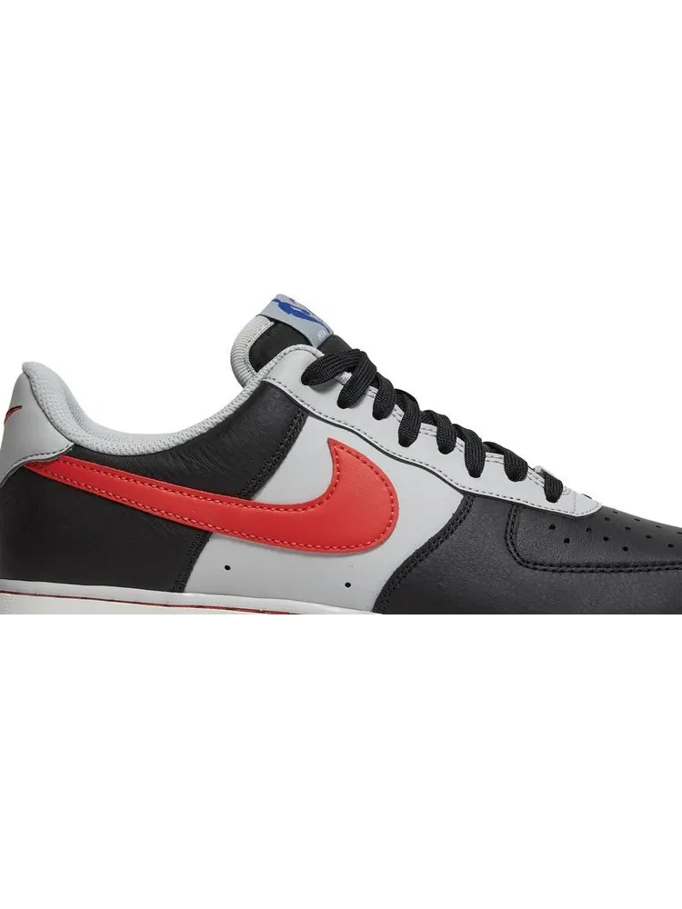 Кроссовки Nike NBA x Air Force 1 '07 LV8 '75th Anniversary - Trail Blazers' — изображение 2 из 8, черный