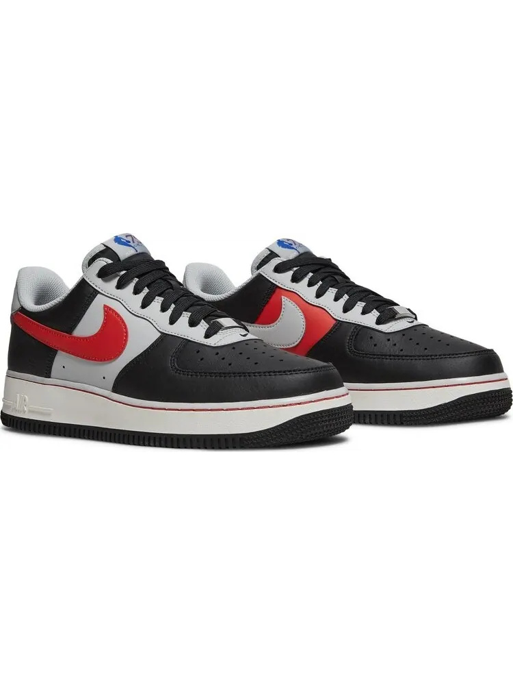 Кроссовки Nike NBA x Air Force 1 '07 LV8 '75th Anniversary - Trail Blazers' — изображение 8 из 8, черный