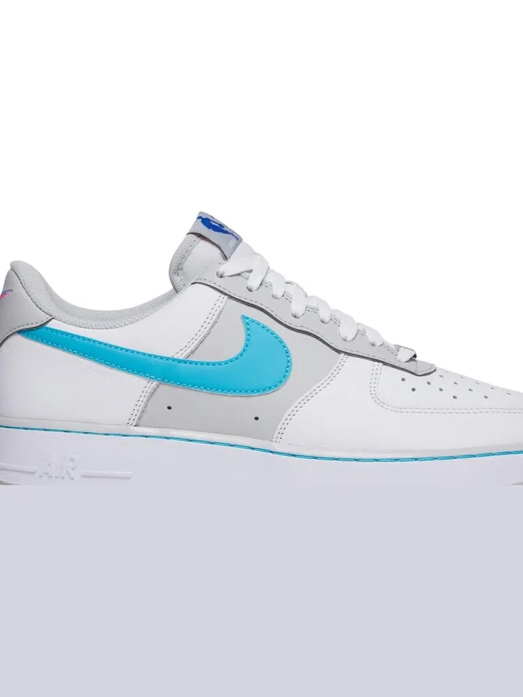 Кроссовки Nike NBA x Air Force 1 '07 LV8 '75th Anniversary - Spurs' — изображение 2 из 8, белый