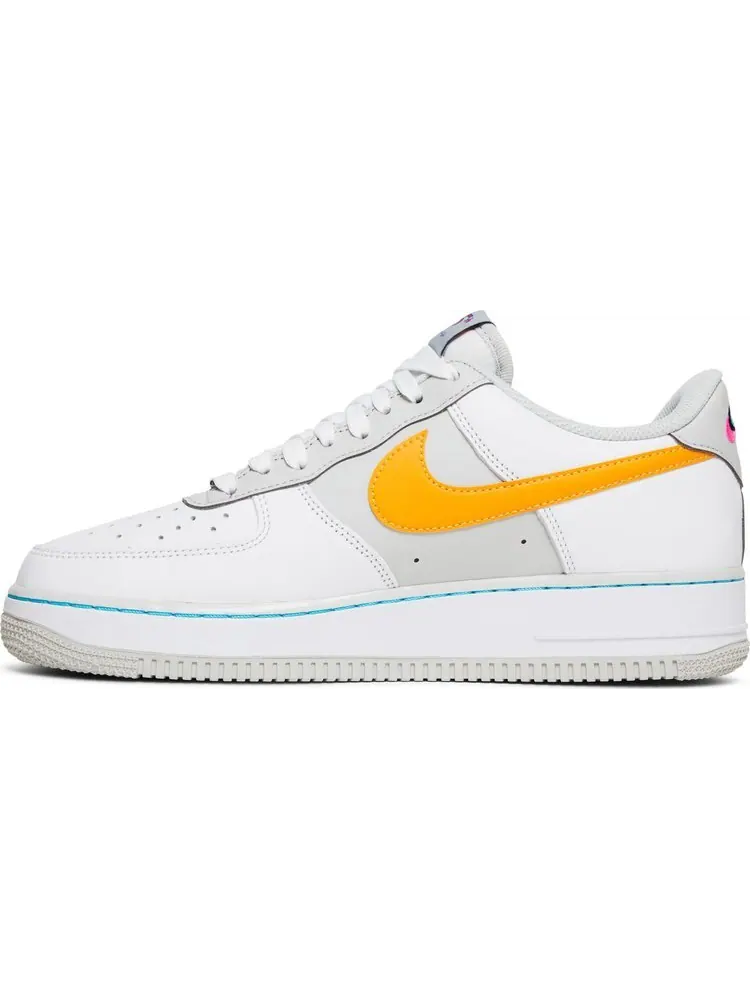Кроссовки Nike NBA x Air Force 1 '07 LV8 '75th Anniversary - Spurs' — изображение 3 из 8, белый