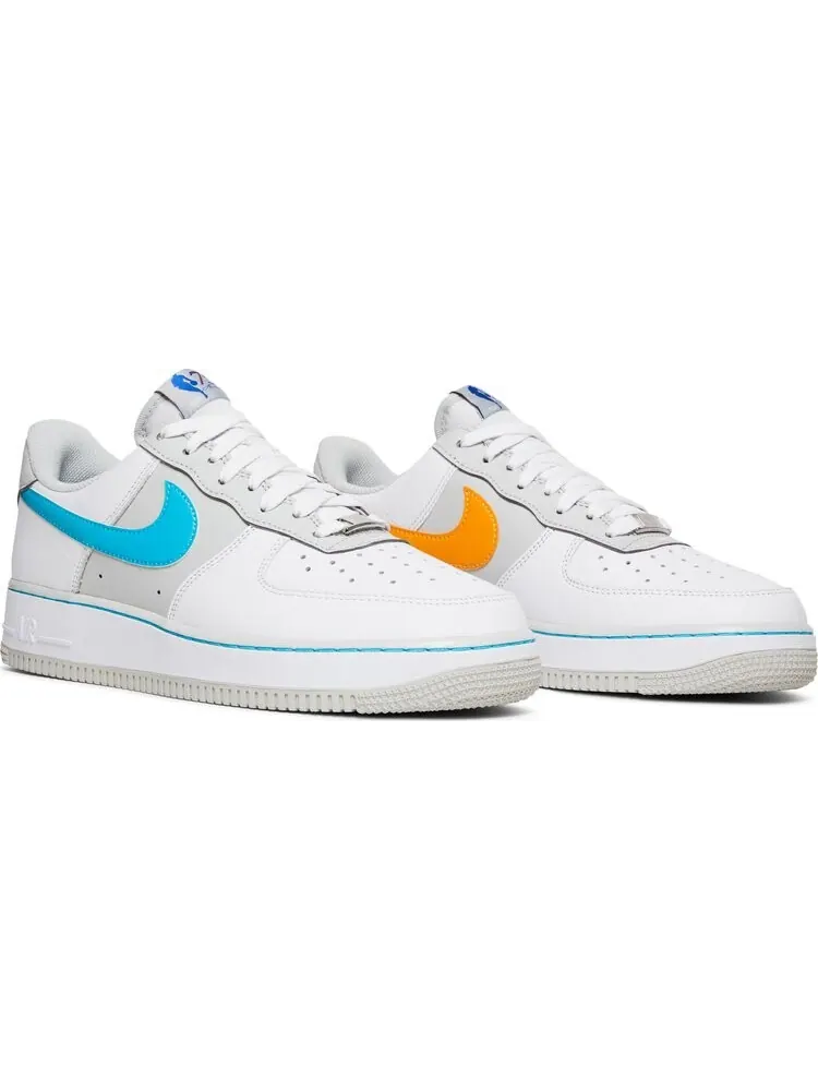 Кроссовки Nike NBA x Air Force 1 '07 LV8 '75th Anniversary - Spurs' — изображение 8 из 8, белый