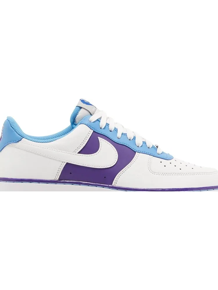 Кроссовки Nike NBA x Air Force 1 '07 LV8 '75th Anniversary - Lakers' — изображение 2 из 8, белый