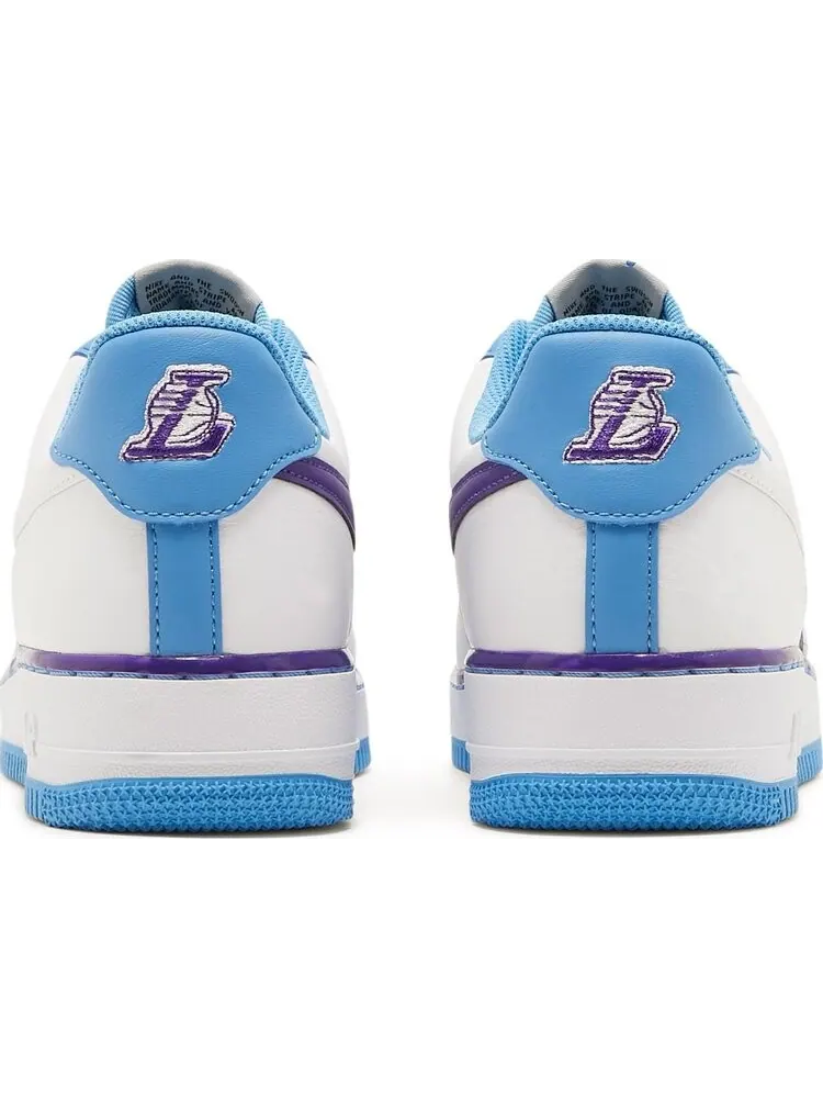 Кроссовки Nike NBA x Air Force 1 '07 LV8 '75th Anniversary - Lakers' — изображение 6 из 8, белый