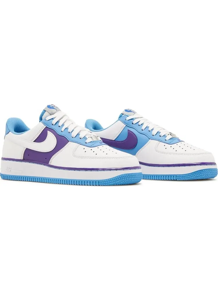 Кроссовки Nike NBA x Air Force 1 '07 LV8 '75th Anniversary - Lakers' — изображение 8 из 8, белый