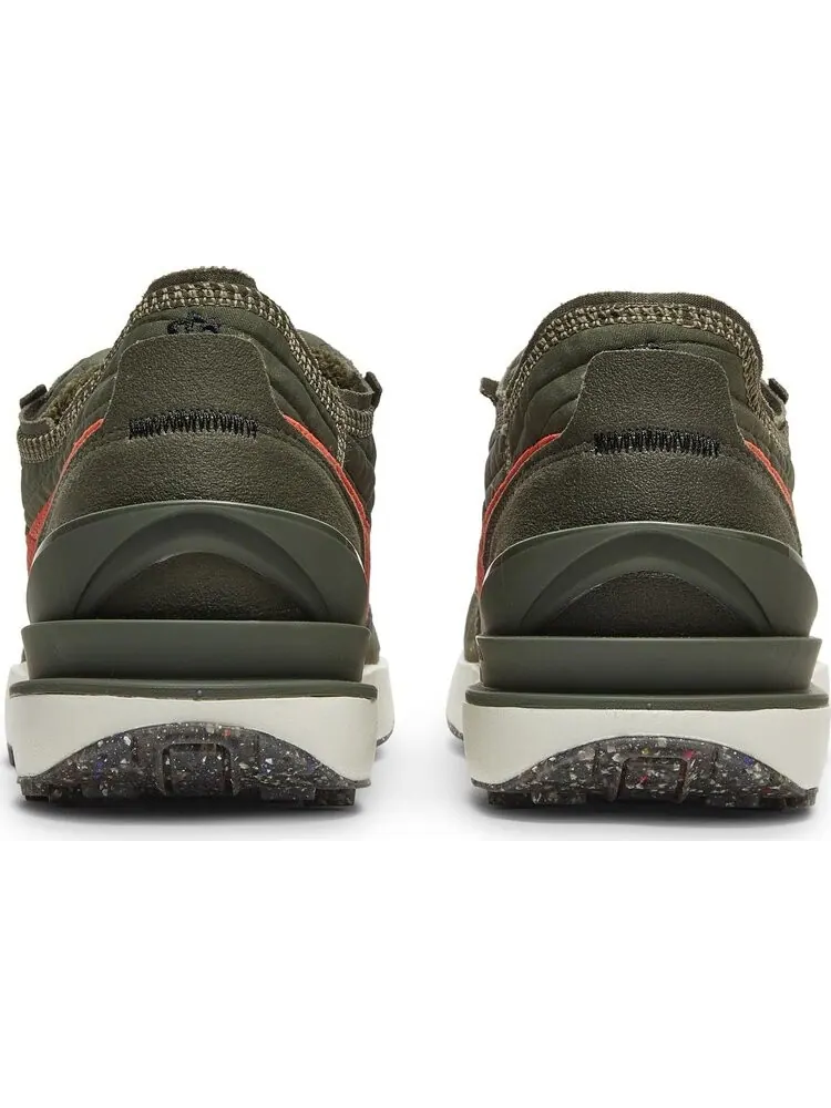 Кроссовки Nike Waffle One Premium 'Toasty - Medium Olive' — изображение 6 из 8, зеленый