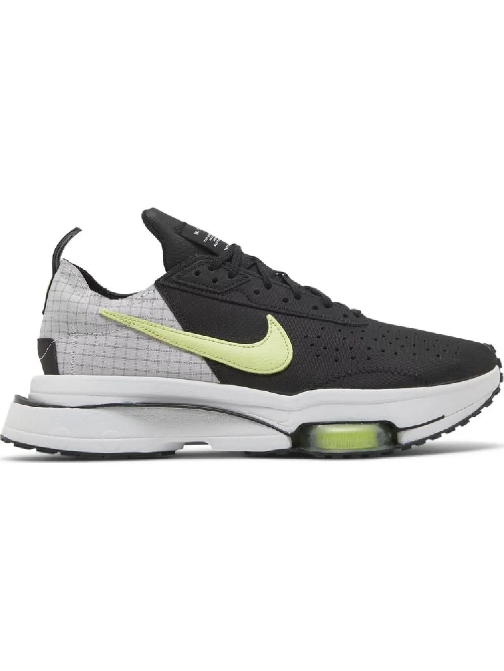 Кроссовки Nike Air Zoom-Type Fuse Black Light Lemon Twist — изображение 1 из 1, черный/белый/зеленый