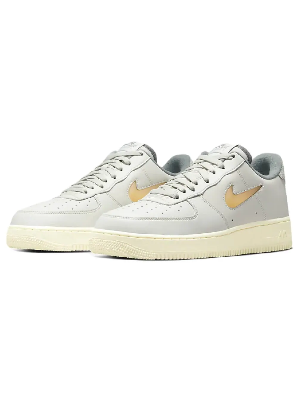 Кроссовки Nike Air Force 1 '07 LX — изображение 2 из 8, серый/желтый