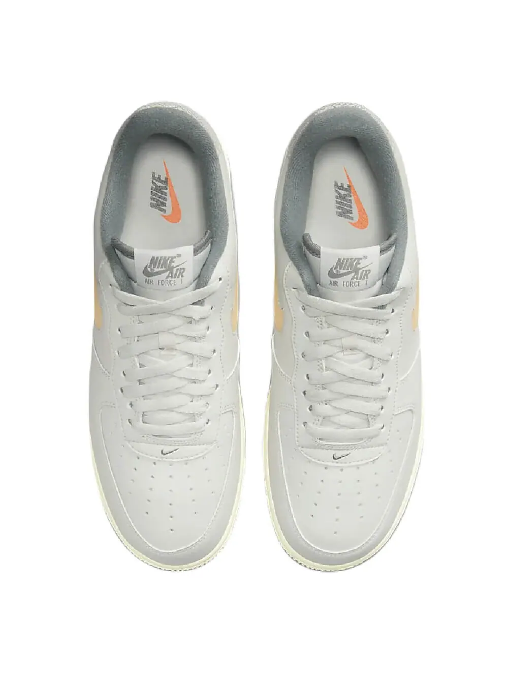 Кроссовки Nike Air Force 1 '07 LX — изображение 3 из 8, серый/желтый