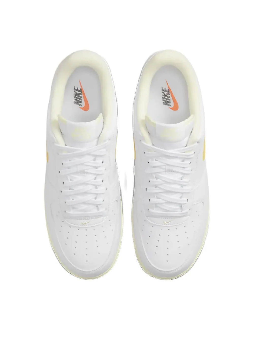 Кроссовки Nike Air Force 1 '07 LX — изображение 3 из 8, белый/желтый