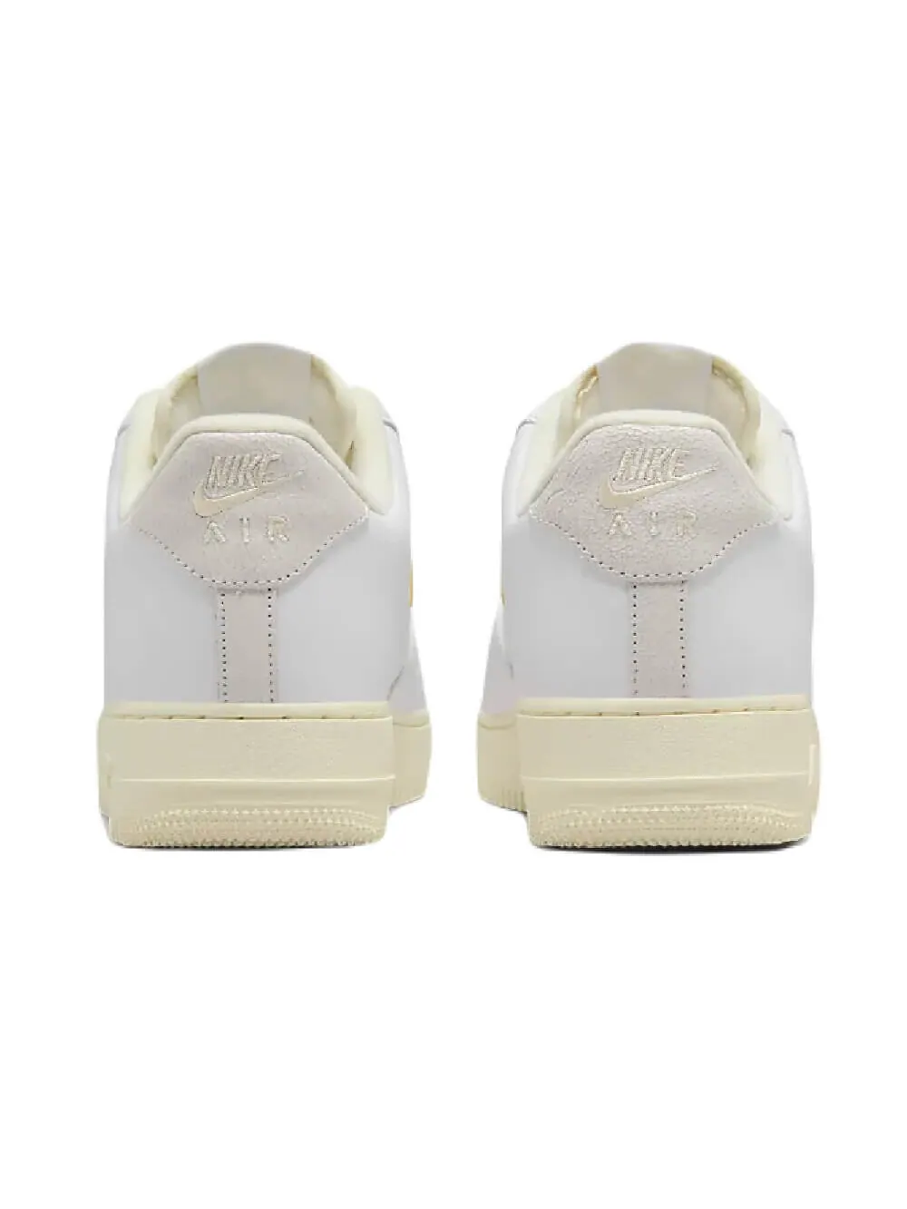 Кроссовки Nike Air Force 1 '07 LX — изображение 4 из 8, белый/желтый