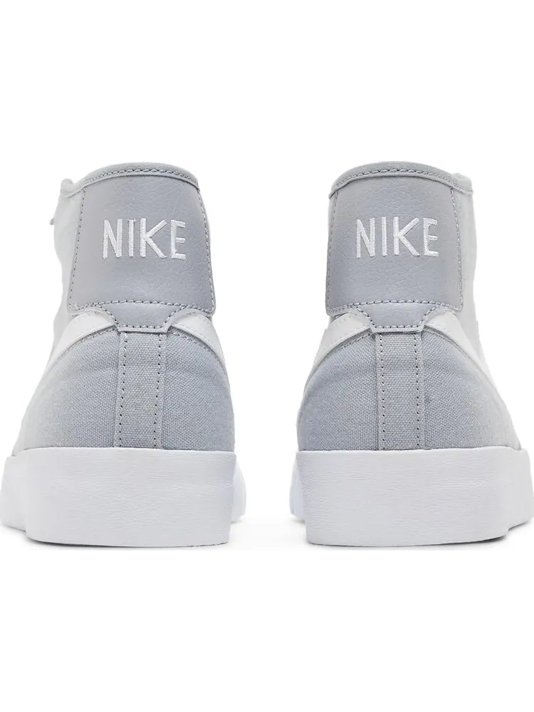 Кроссовки Nike Blazer Court Mid SB 'Wolf Grey' — изображение 6 из 8, серый