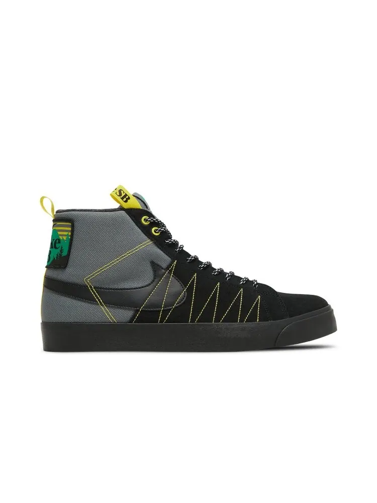 Кроссовки Nike Blazer Mid Premium SB — изображение 1 из 4, черный