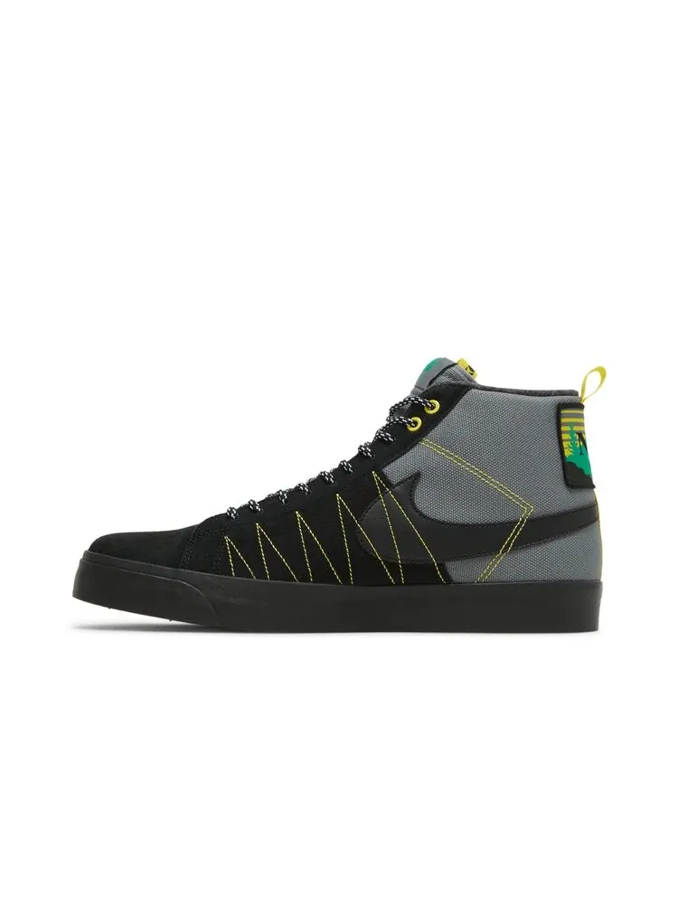Кроссовки Nike Blazer Mid Premium SB — изображение 3 из 4, черный