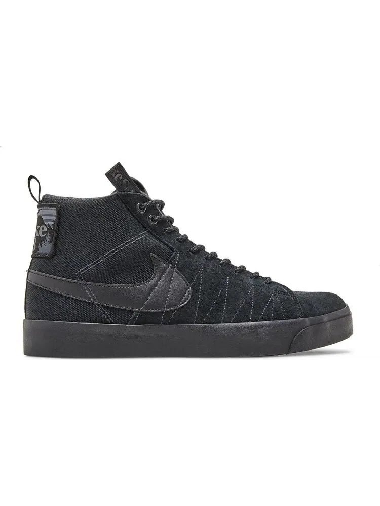 Кроссовки Nike Blazer Mid Premium SB 'Acclimate Pack - Triple Black' — изображение 1 из 8, черный