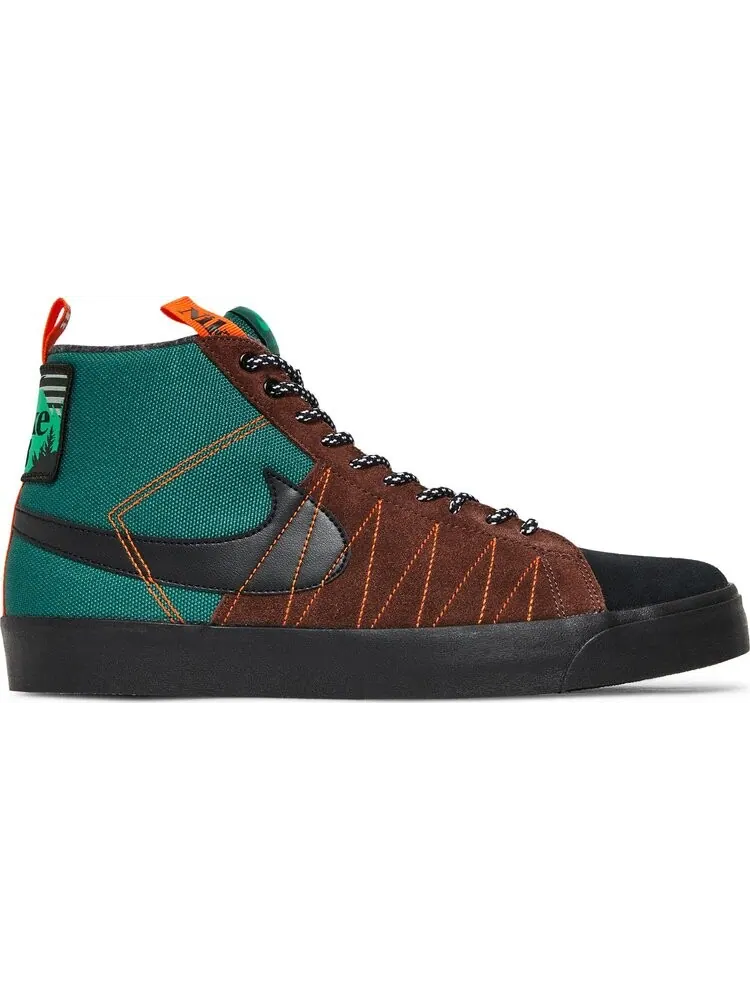 Кроссовки Nike Blazer Mid Premium SB 'Acclimate Pack - Noble Green' — изображение 1 из 8, зеленый