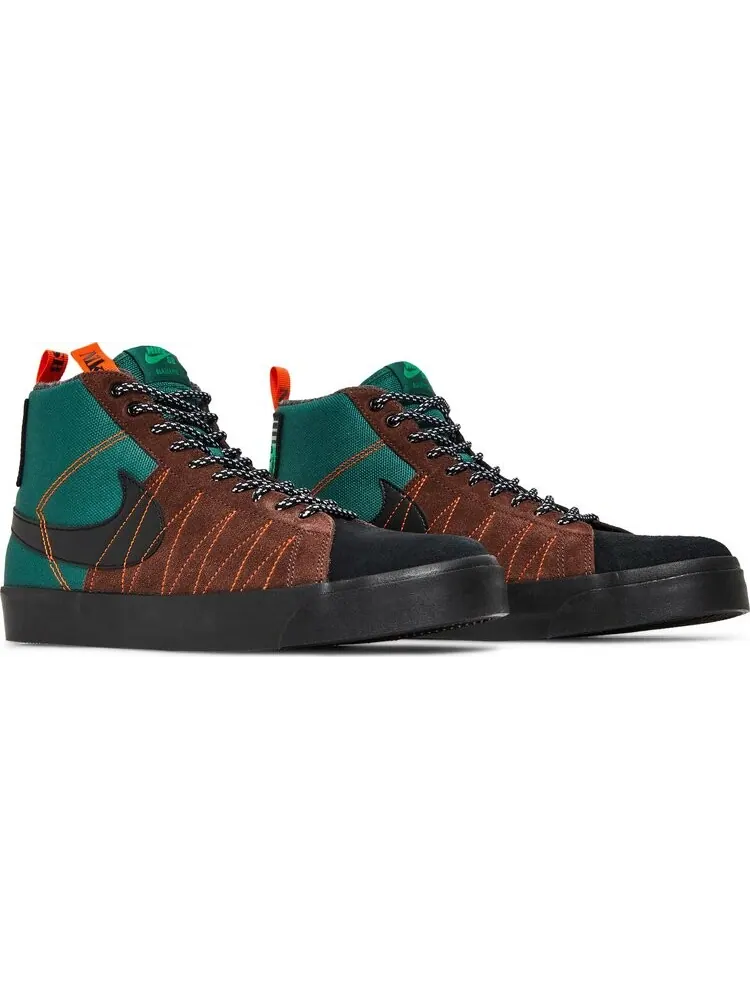 Кроссовки Nike Blazer Mid Premium SB 'Acclimate Pack - Noble Green' — изображение 8 из 8, зеленый