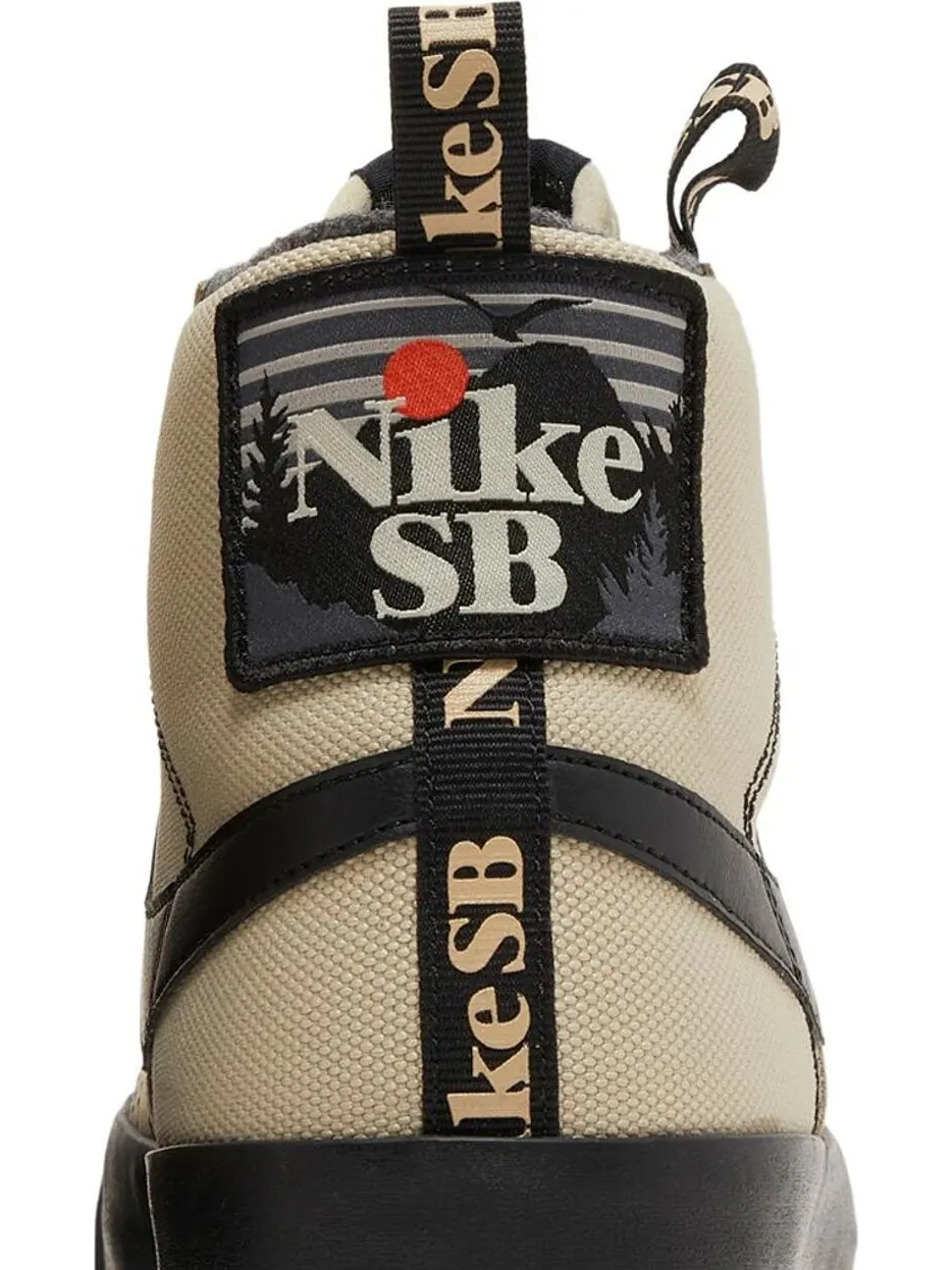 Кроссовки Nike Blazer Mid Premium SB 'Acclimate Pack - Rattan Black' — изображение 7 из 8, коричневый