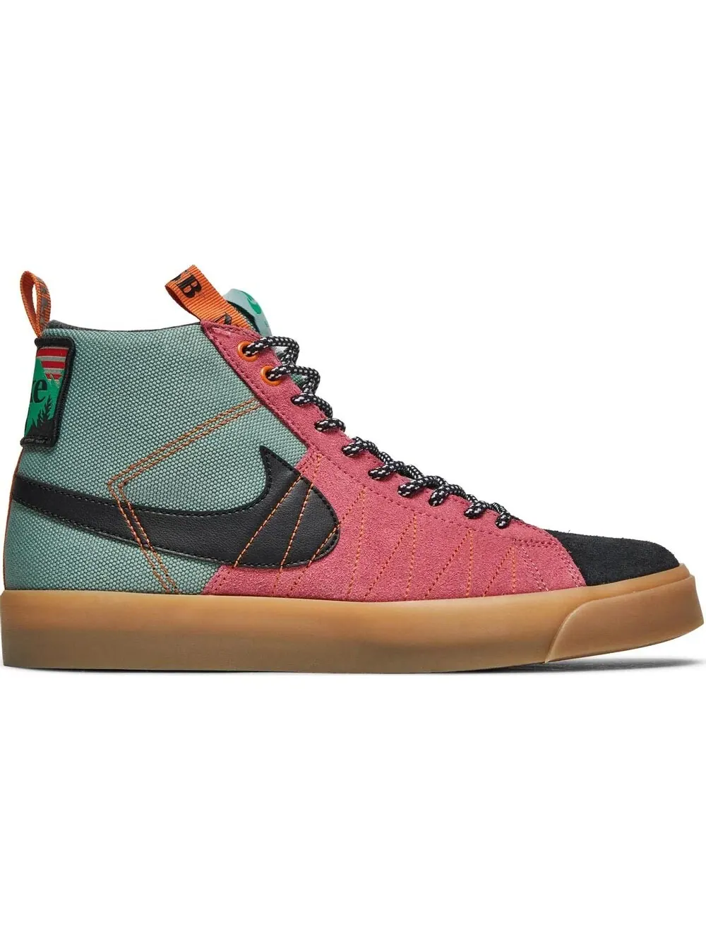 Кроссовки Nike Blazer Mid Premium SB Acclimate Pack Sport Spice — изображение 1 из 5, мультиколор
