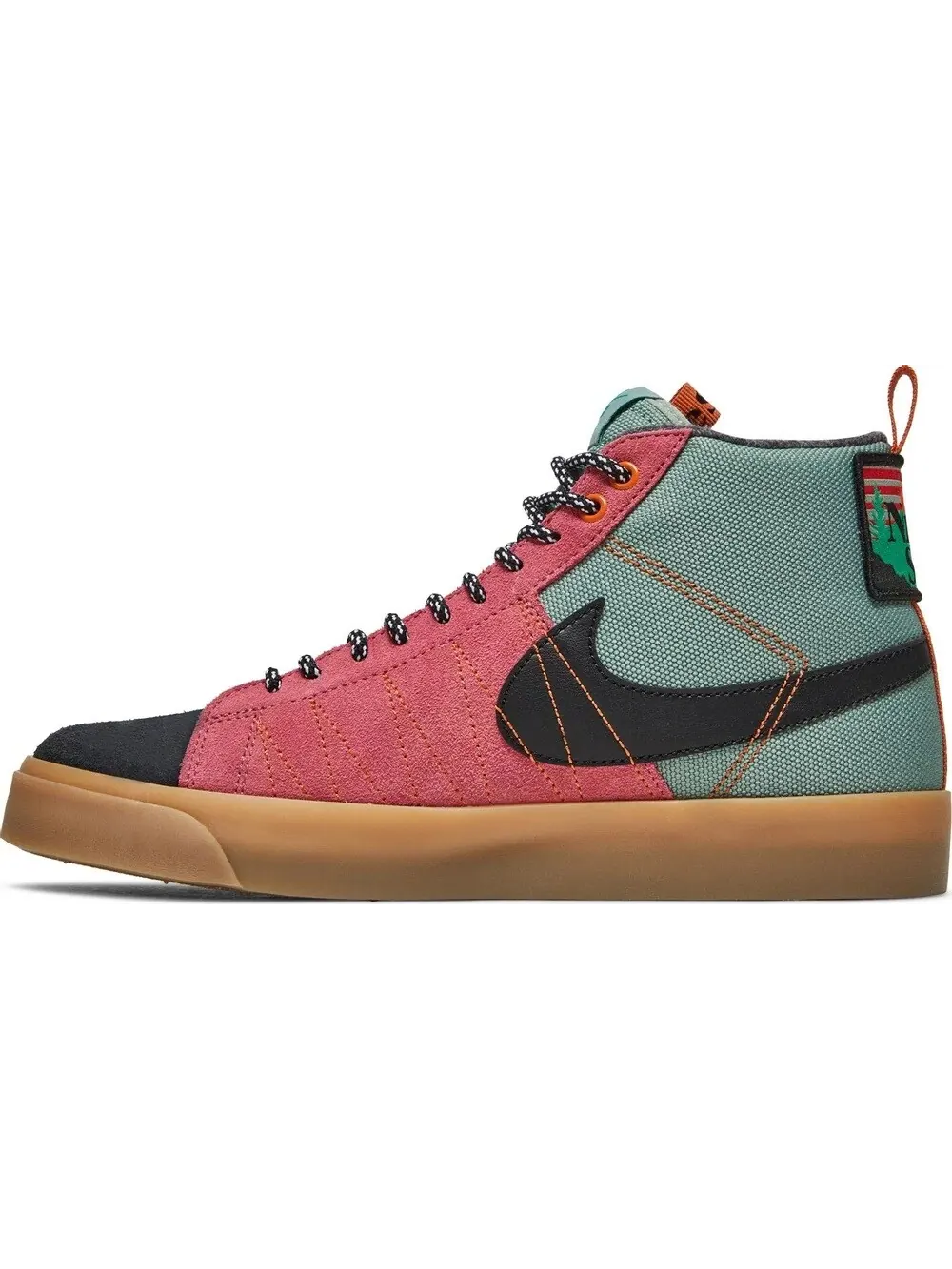 Кроссовки Nike Blazer Mid Premium SB Acclimate Pack Sport Spice — изображение 2 из 5, мультиколор