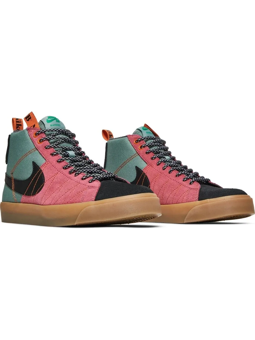 Кроссовки Nike Blazer Mid Premium SB Acclimate Pack Sport Spice — изображение 3 из 5, мультиколор