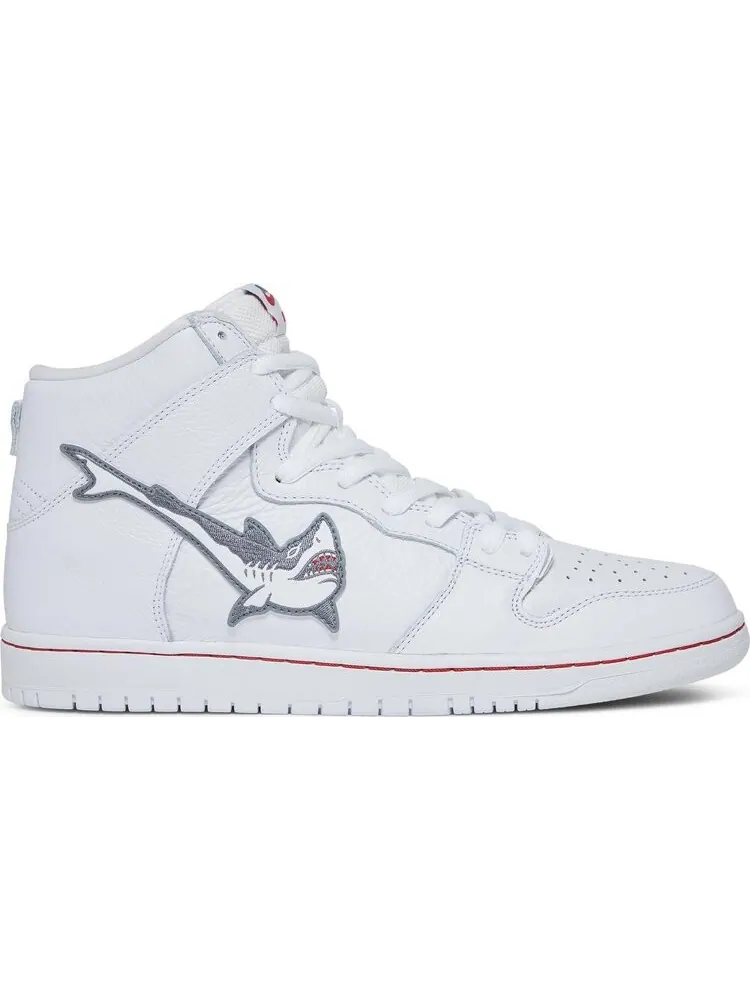 Кроссовки Nike Oski x Dunk High SB 'Great White Shark' — изображение 1 из 8, белый
