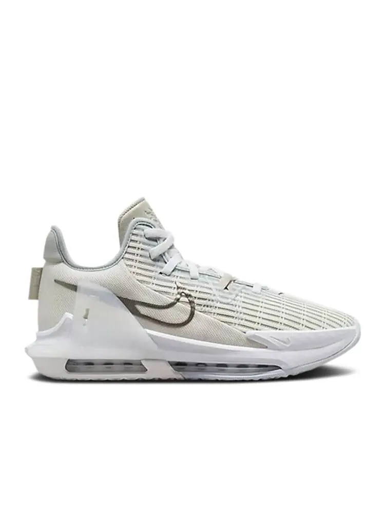 Кроссовки Nike LEBRON WITNESS 6 EP 'WHITE METALLIC PEWTER' — изображение 1 из 8, белый