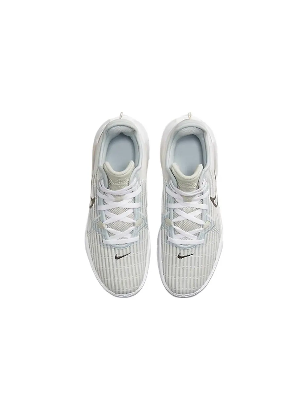 Кроссовки Nike LEBRON WITNESS 6 EP 'WHITE METALLIC PEWTER' — изображение 4 из 8, белый