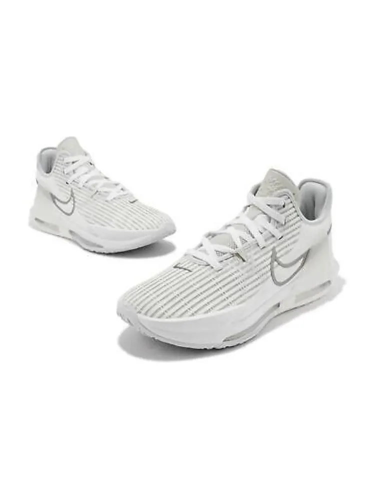 Кроссовки Nike LEBRON WITNESS 6 EP 'WHITE METALLIC PEWTER' — изображение 6 из 8, белый