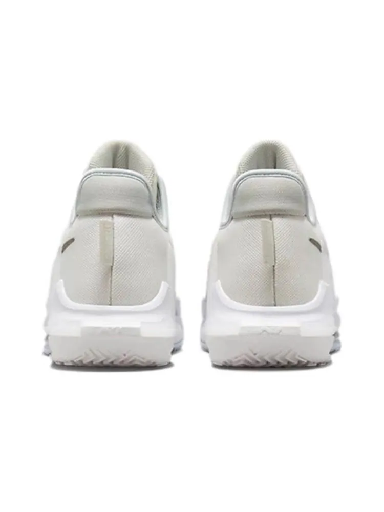 Кроссовки Nike LEBRON WITNESS 6 EP 'WHITE METALLIC PEWTER' — изображение 7 из 8, белый
