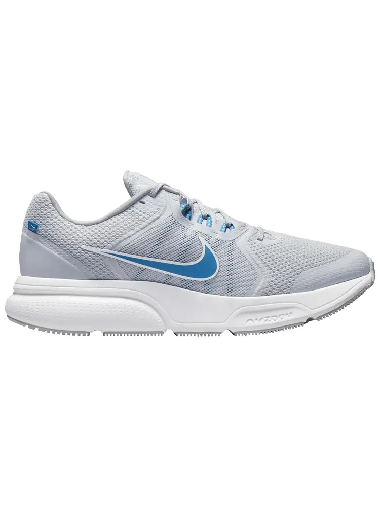 Кроссовки Nike Zoom Span 4 'Pure Platinum Imperial Blue' — изображение 1 из 1, серый